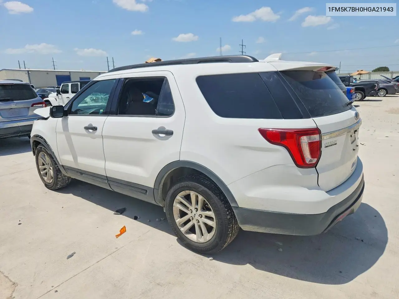 2017 Ford Explorer VIN: 1FM5K7BH0HGA21943 Lot: 61919636