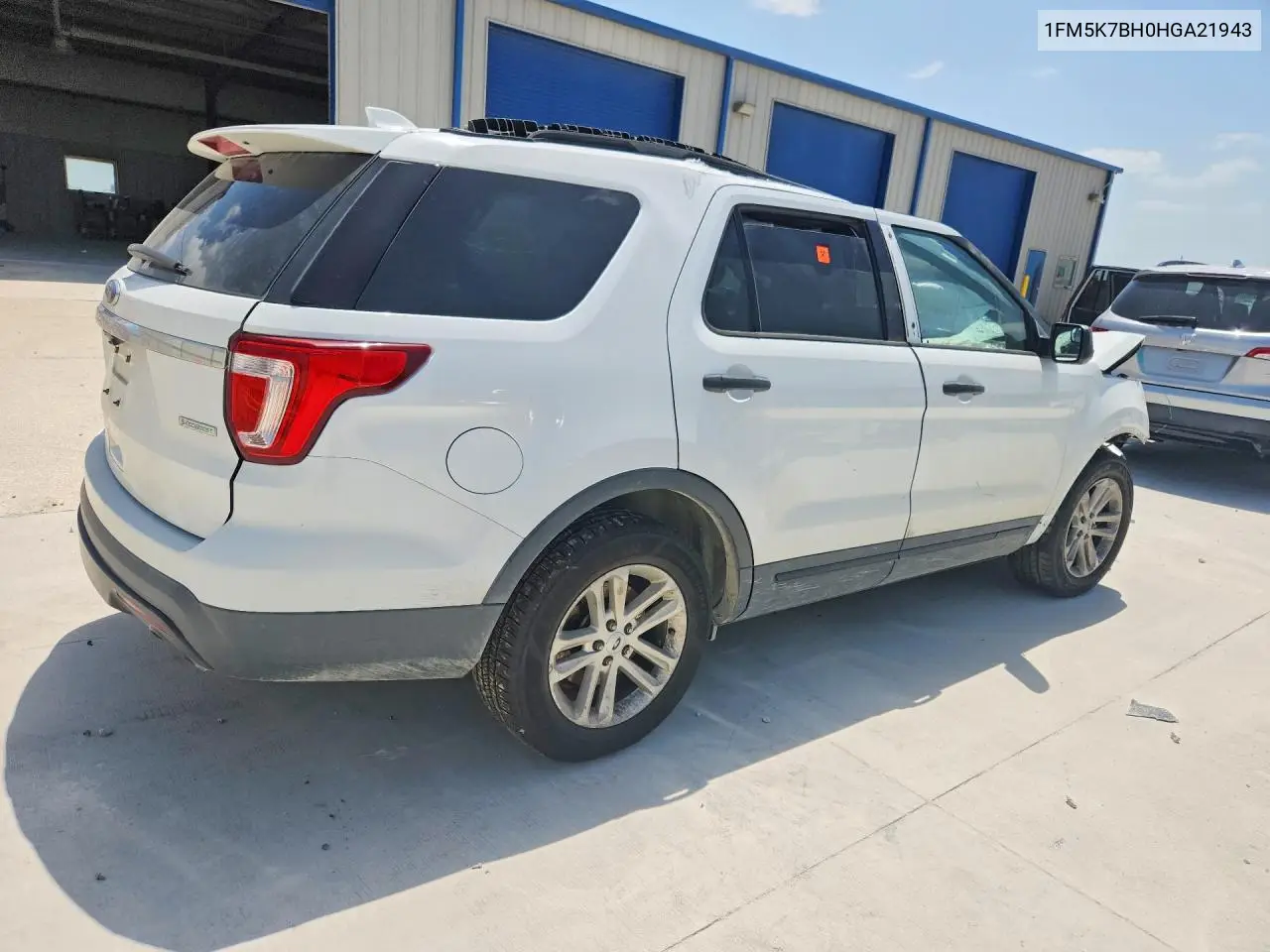 2017 Ford Explorer VIN: 1FM5K7BH0HGA21943 Lot: 61919636