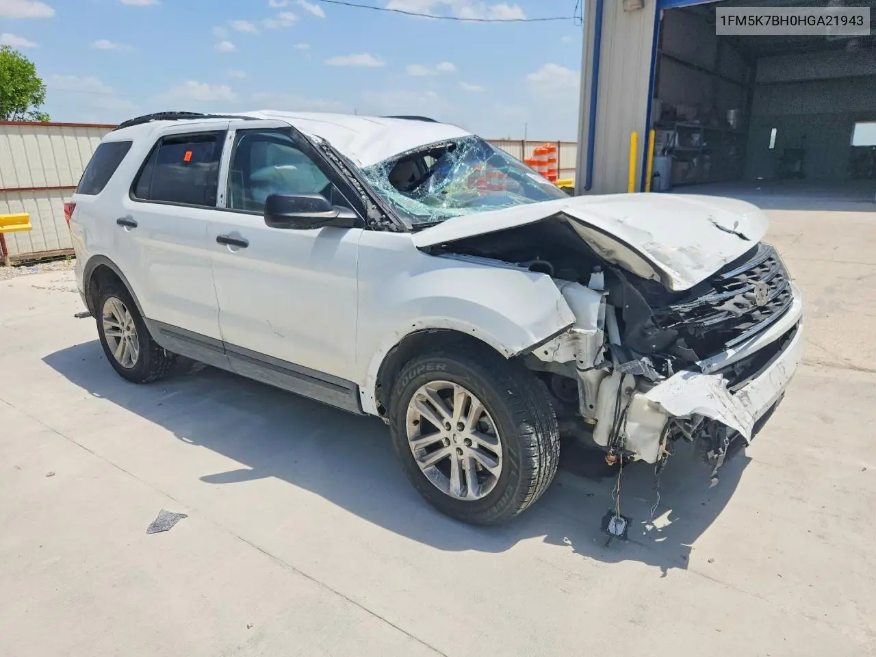 2017 Ford Explorer VIN: 1FM5K7BH0HGA21943 Lot: 61919636