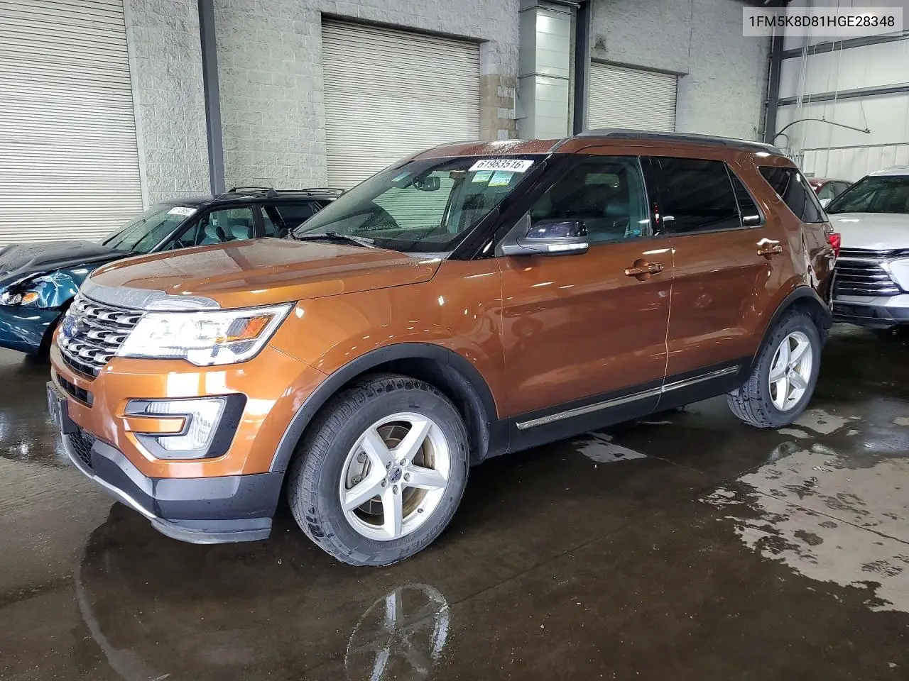 2017 Ford Explorer Xlt VIN: 1FM5K8D81HGE28348 Lot: 61983516