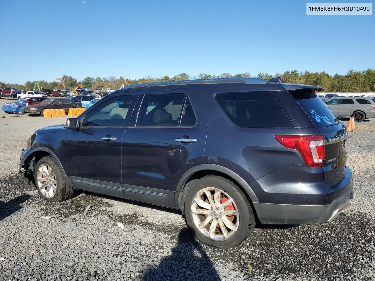 1FM5K8FH6HGD10499 2017 Ford Explorer