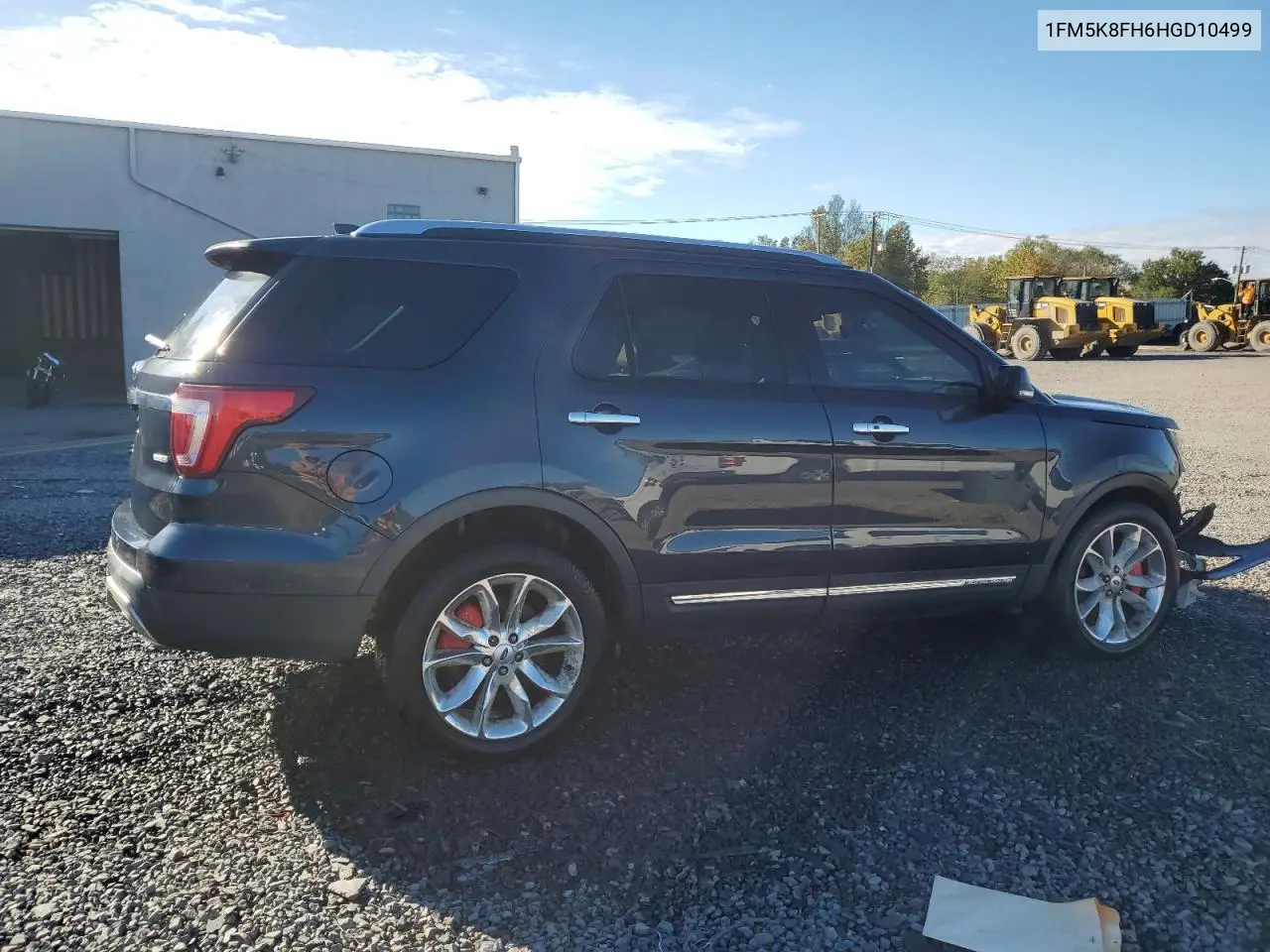 1FM5K8FH6HGD10499 2017 Ford Explorer