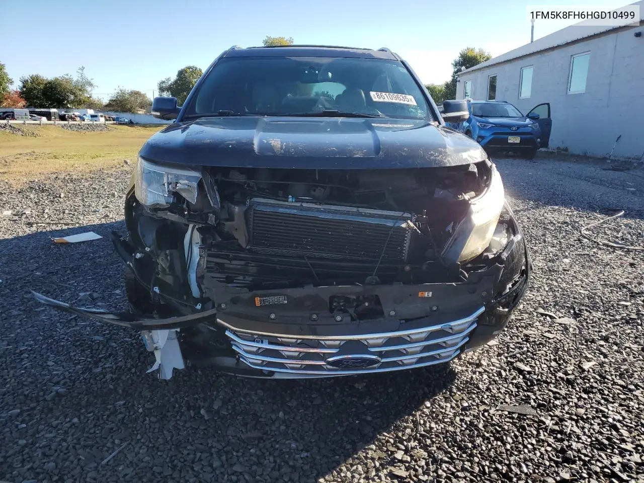 1FM5K8FH6HGD10499 2017 Ford Explorer