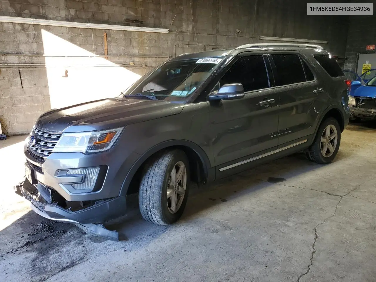 1FM5K8D84HGE34936 2017 Ford Explorer Xlt