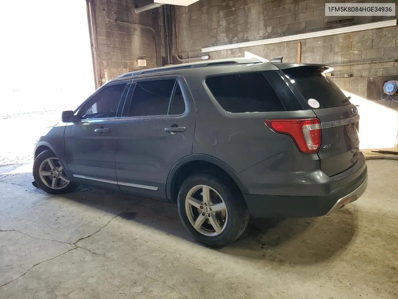 1FM5K8D84HGE34936 2017 Ford Explorer Xlt