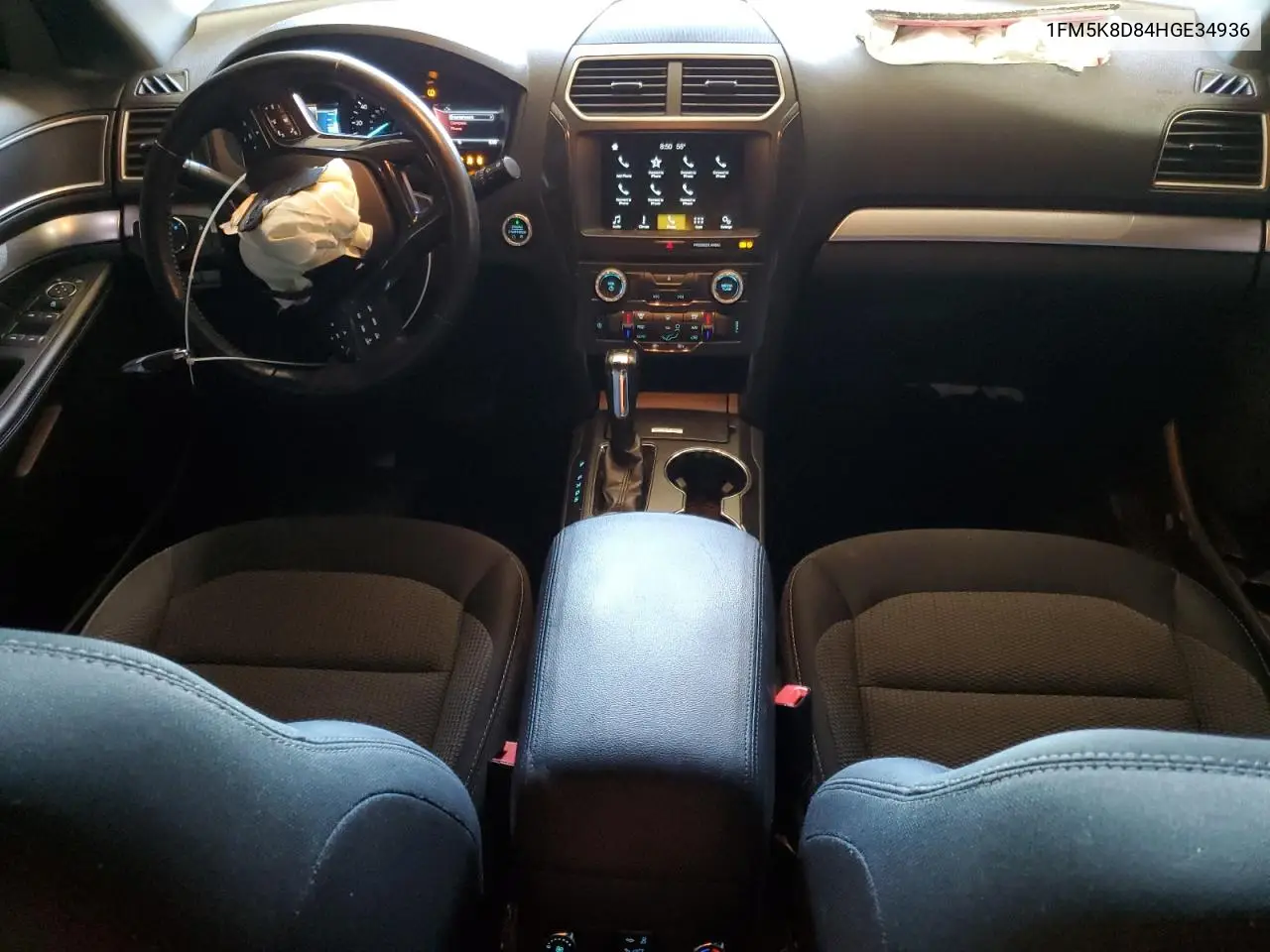 1FM5K8D84HGE34936 2017 Ford Explorer Xlt