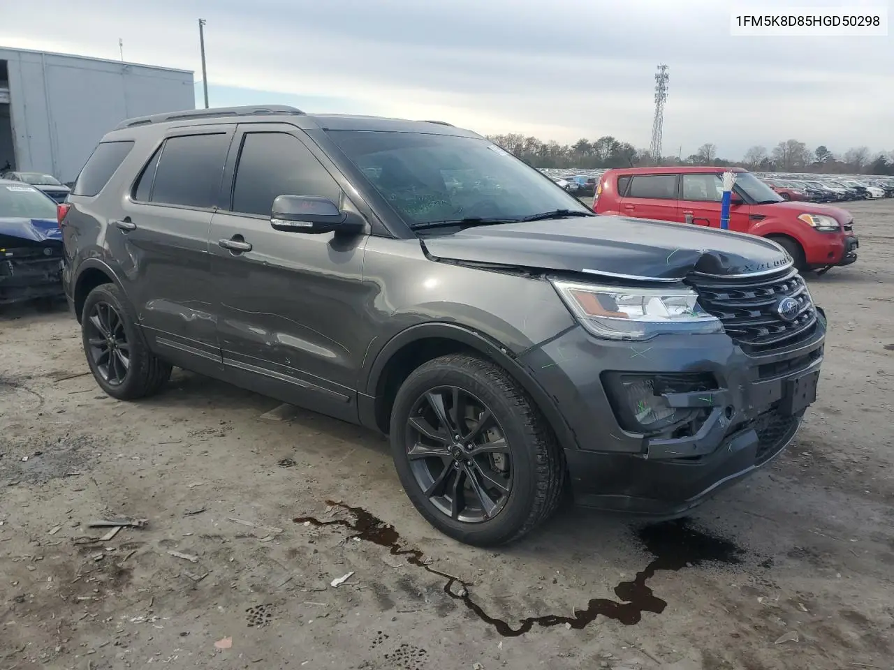 1FM5K8D85HGD50298 2017 Ford Explorer Xlt