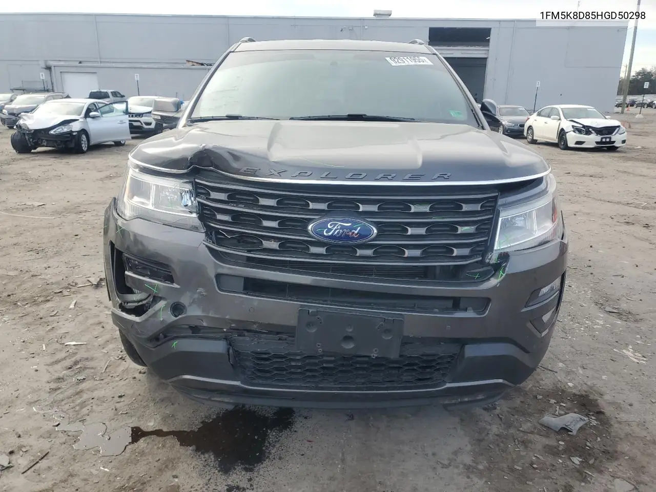 1FM5K8D85HGD50298 2017 Ford Explorer Xlt