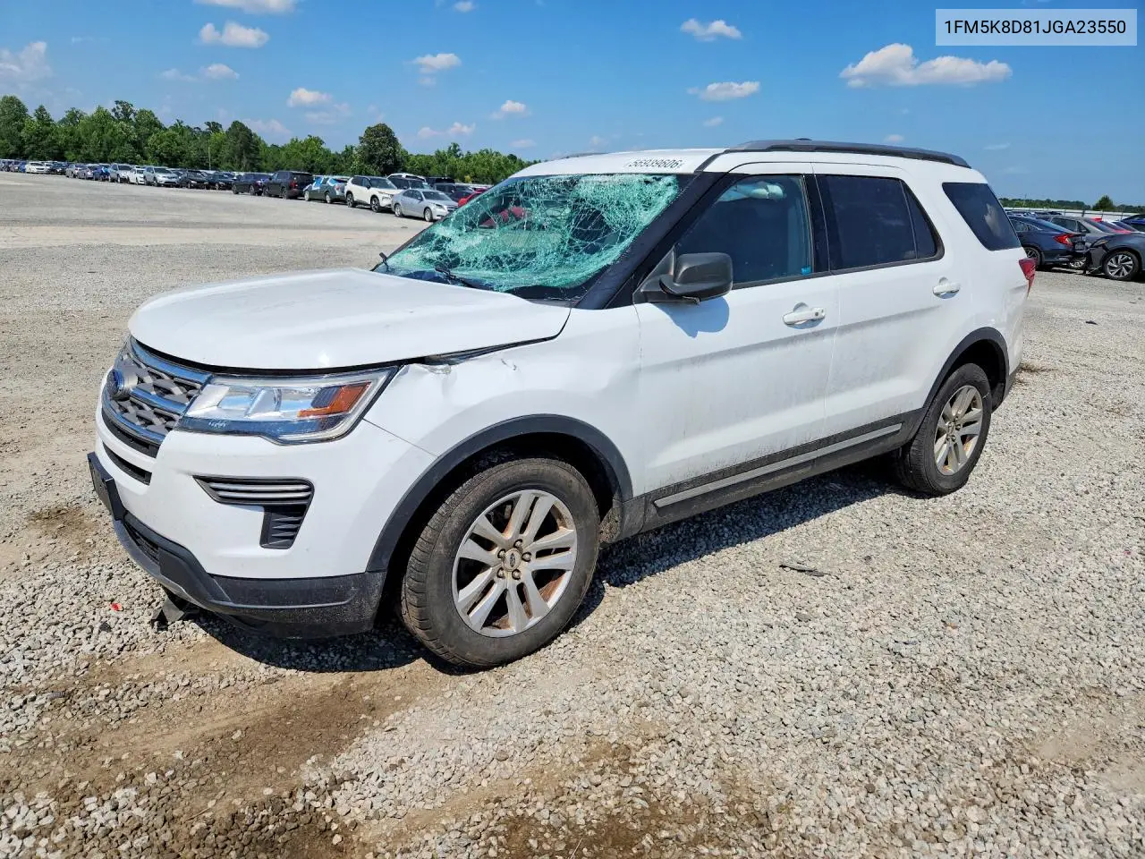 2018 Ford Explorer Xlt VIN: 1FM5K8D81JGA23550 Lot: 56939606