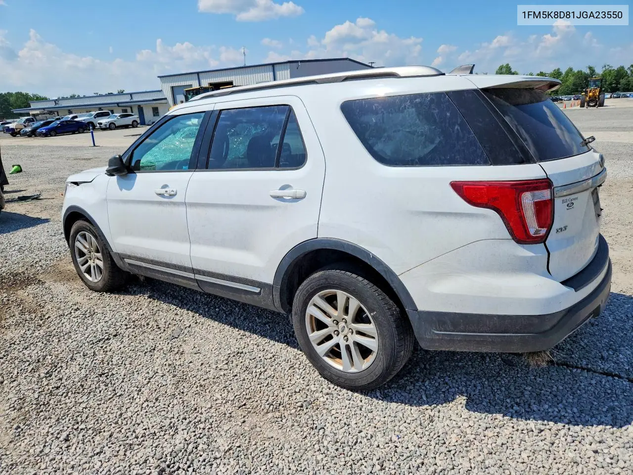 2018 Ford Explorer Xlt VIN: 1FM5K8D81JGA23550 Lot: 56939606