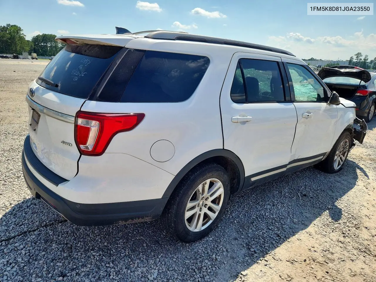 2018 Ford Explorer Xlt VIN: 1FM5K8D81JGA23550 Lot: 56939606