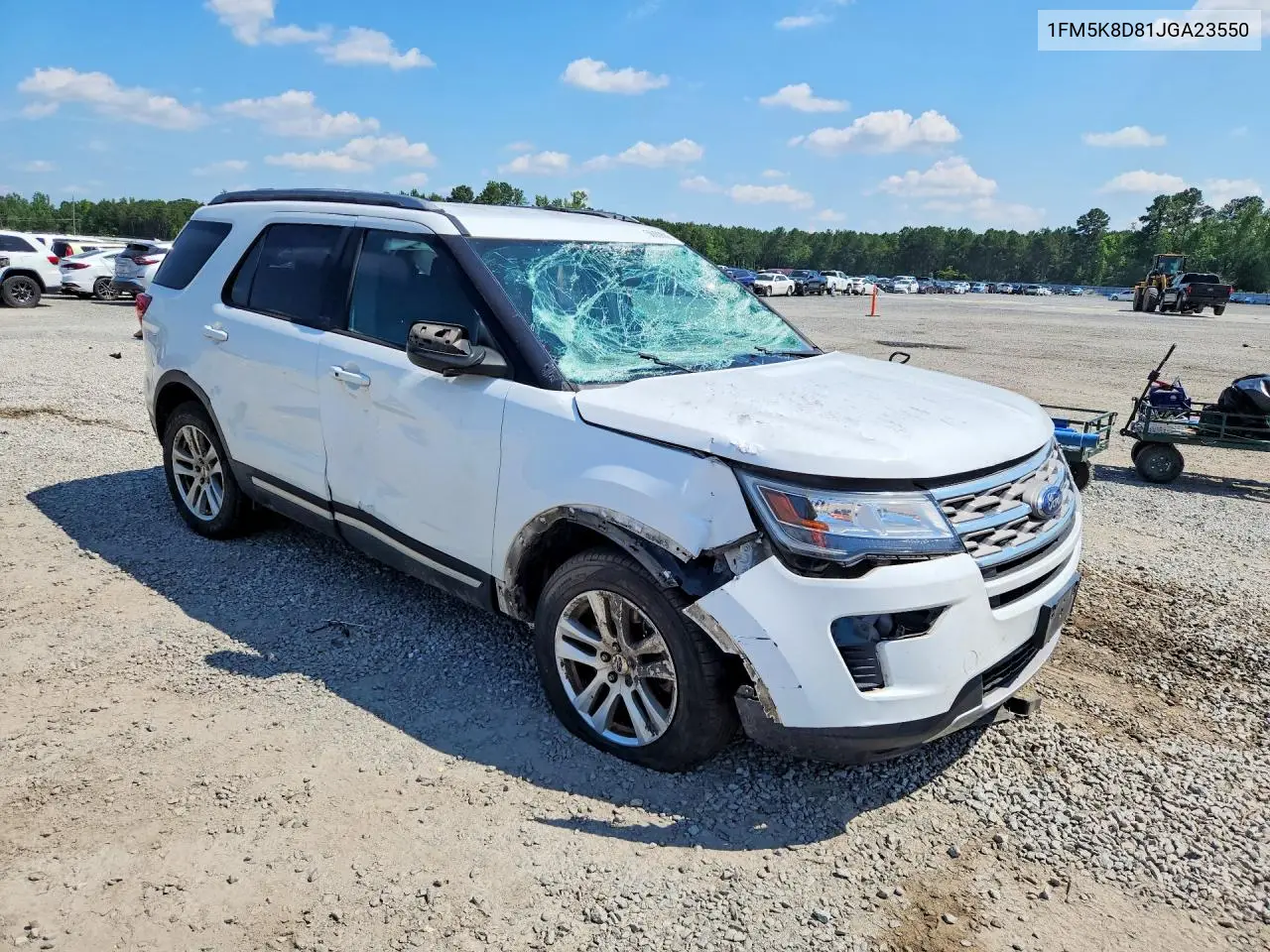 2018 Ford Explorer Xlt VIN: 1FM5K8D81JGA23550 Lot: 56939606