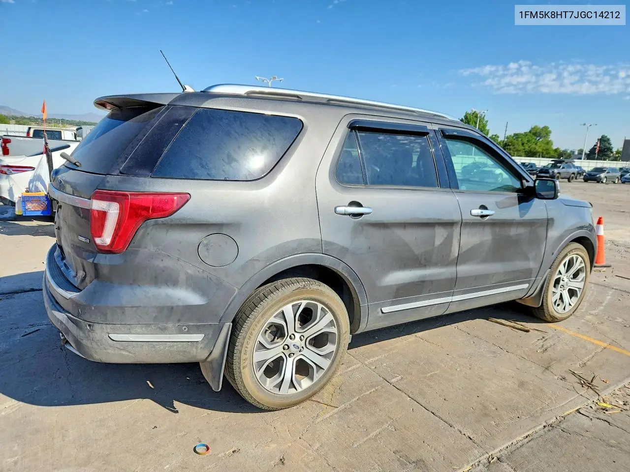 2018 Ford Explorer Platinum VIN: 1FM5K8HT7JGC14212 Lot: 60016796