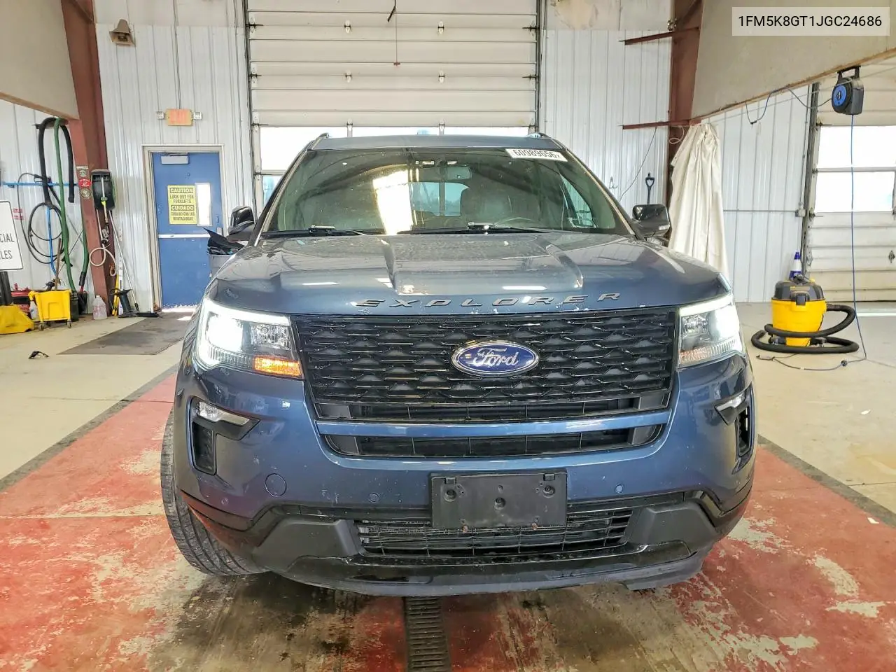 2018 Ford Explorer Sport VIN: 1FM5K8GT1JGC24686 Lot: 60989656
