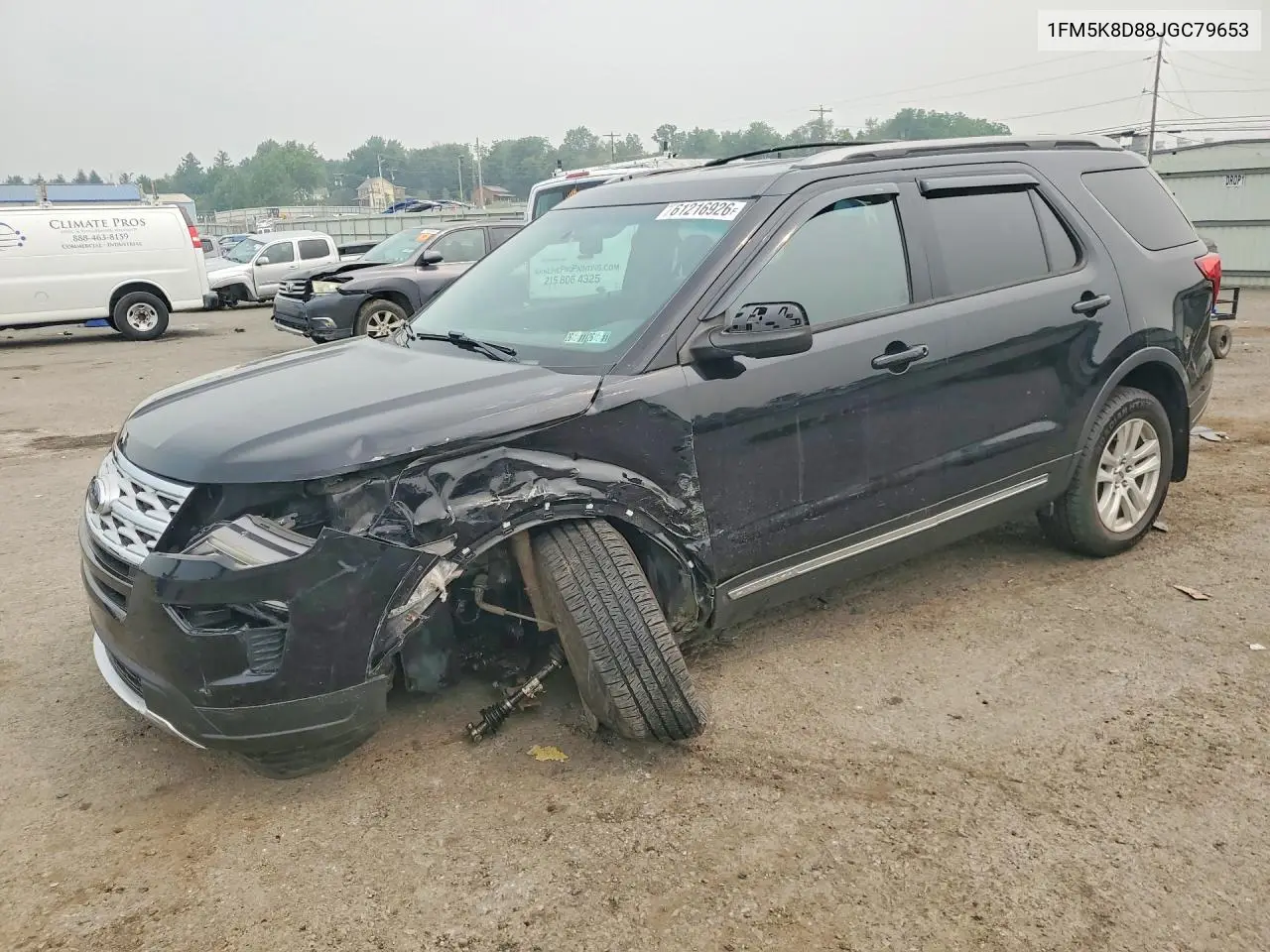 2018 Ford Explorer Xlt VIN: 1FM5K8D88JGC79653 Lot: 61216926