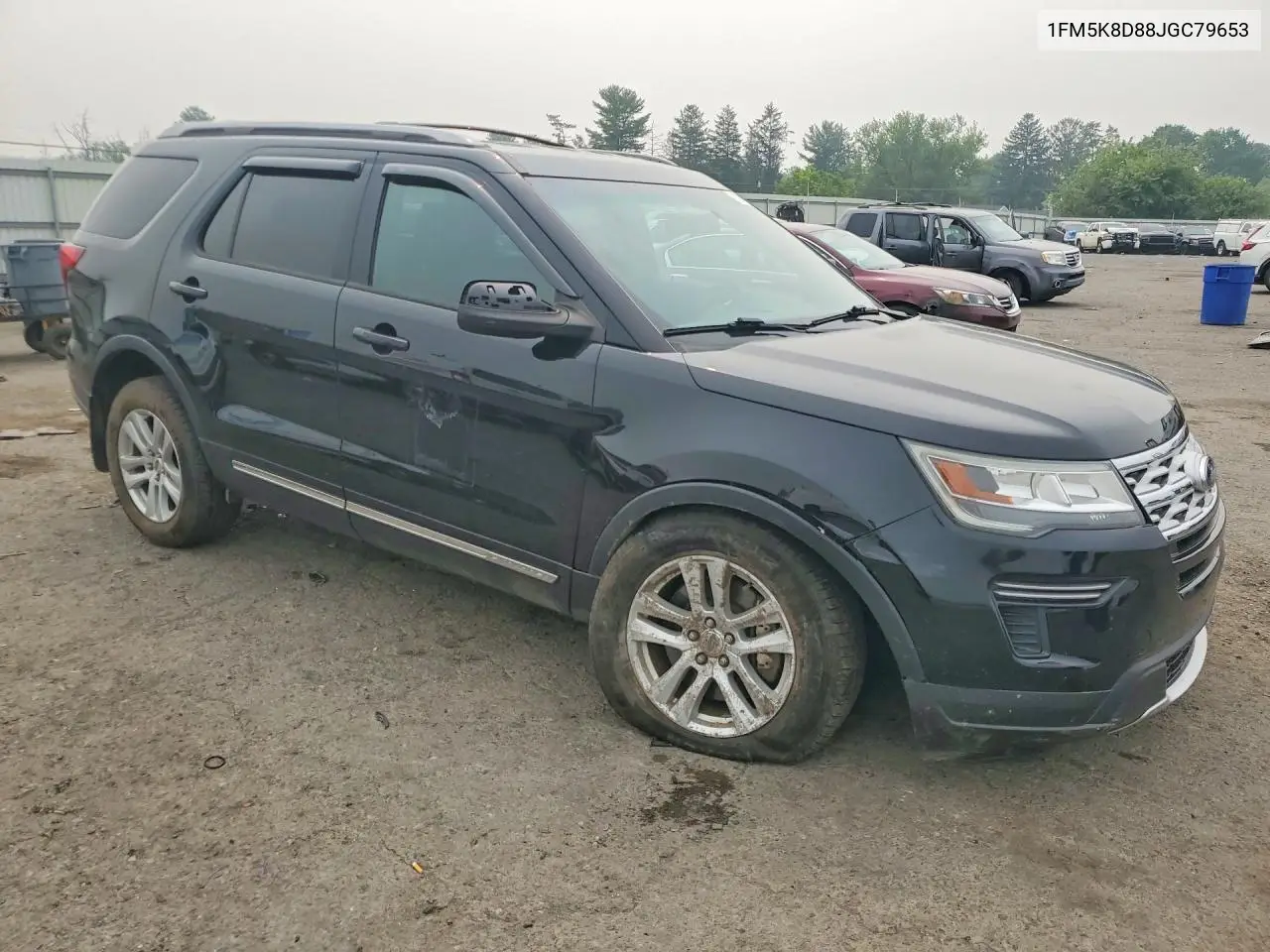 2018 Ford Explorer Xlt VIN: 1FM5K8D88JGC79653 Lot: 61216926