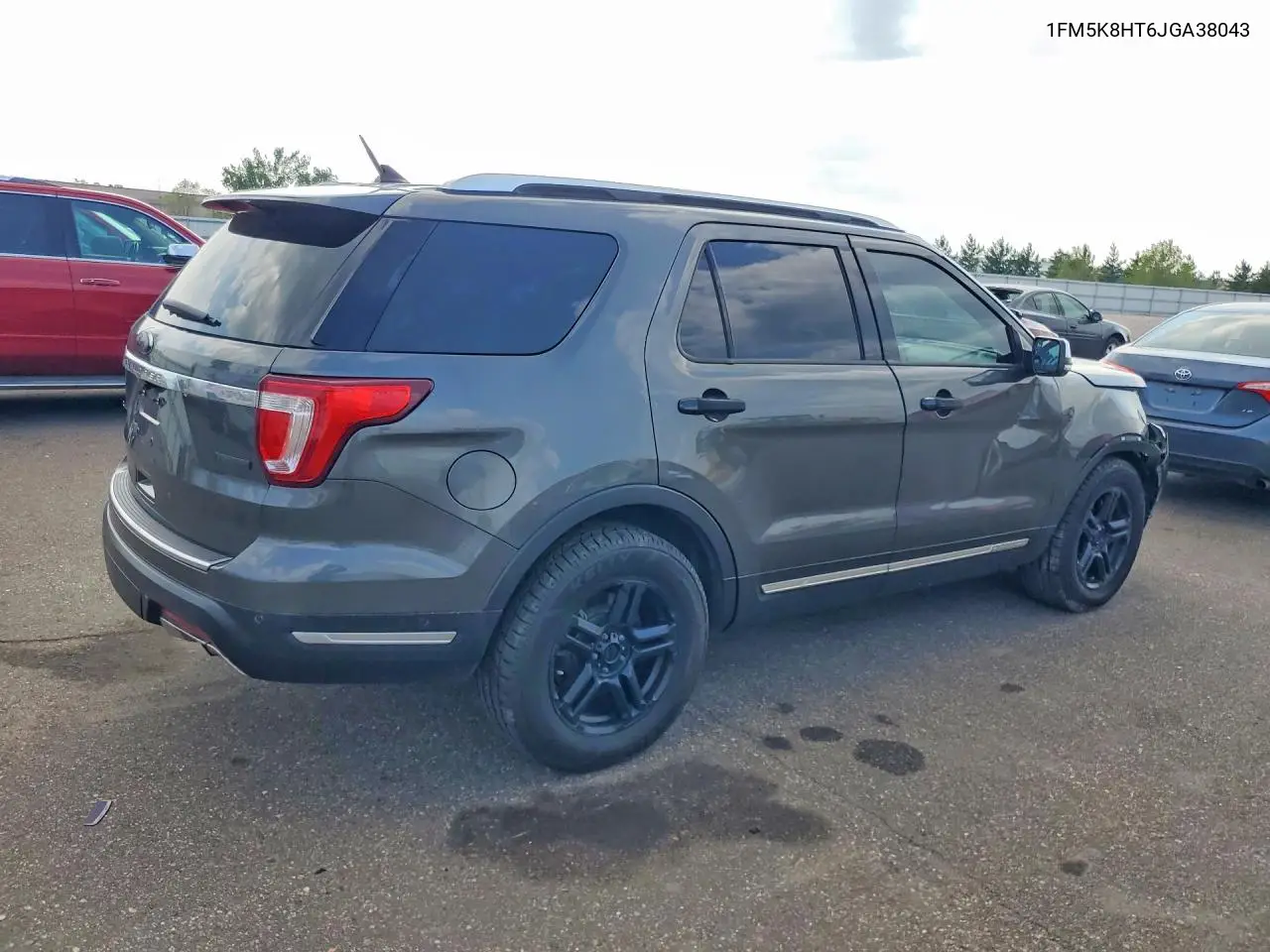 2018 Ford Explorer Platinum VIN: 1FM5K8HT6JGA38043 Lot: 61561396