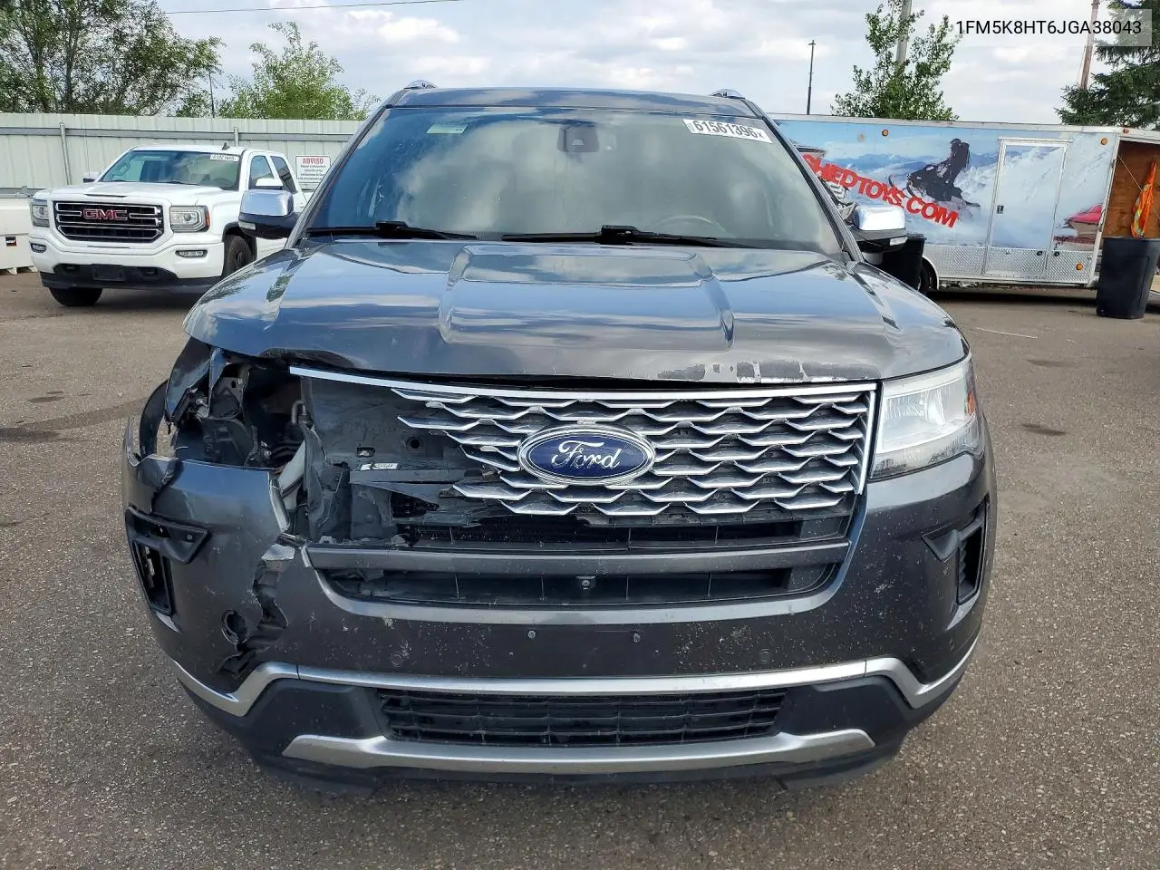 2018 Ford Explorer Platinum VIN: 1FM5K8HT6JGA38043 Lot: 61561396