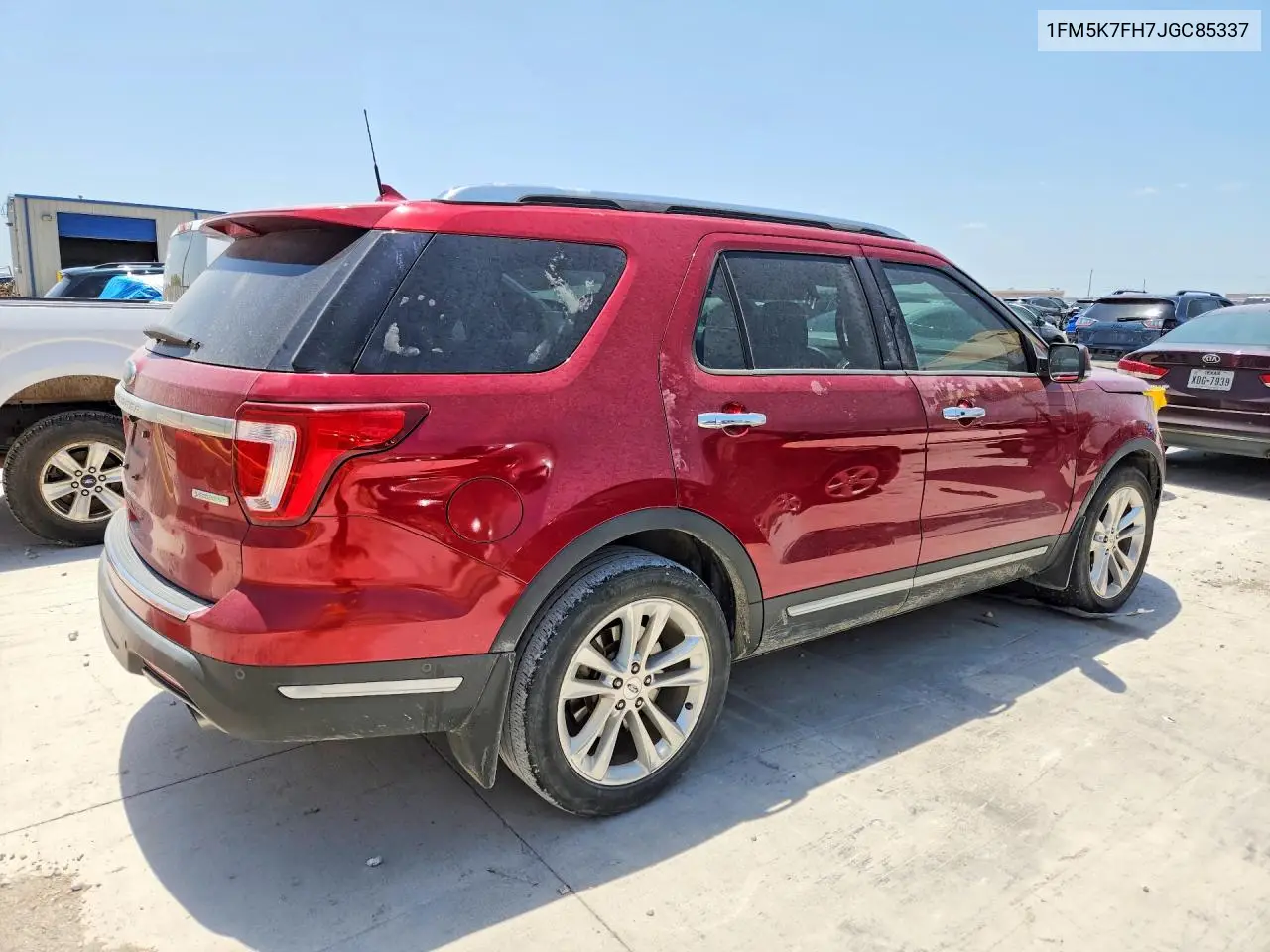 2018 Ford Explorer Limited VIN: 1FM5K7FH7JGC85337 Lot: 61693706