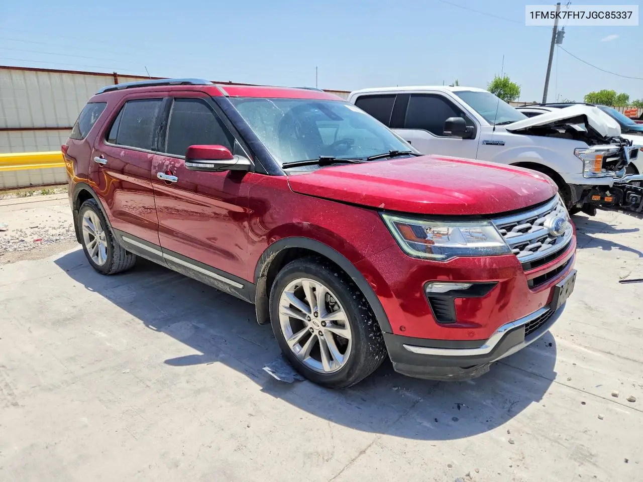 2018 Ford Explorer Limited VIN: 1FM5K7FH7JGC85337 Lot: 61693706