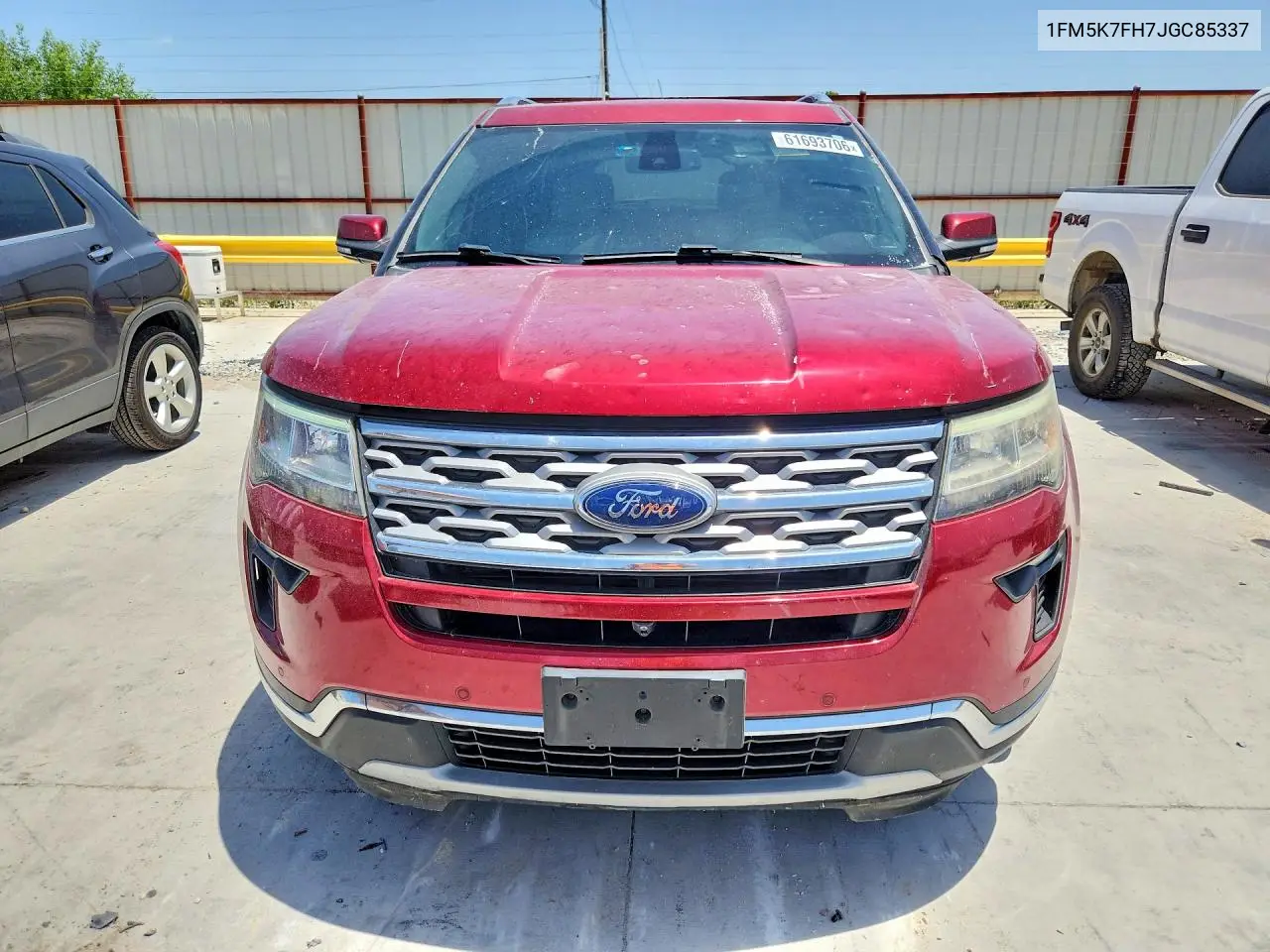 2018 Ford Explorer Limited VIN: 1FM5K7FH7JGC85337 Lot: 61693706