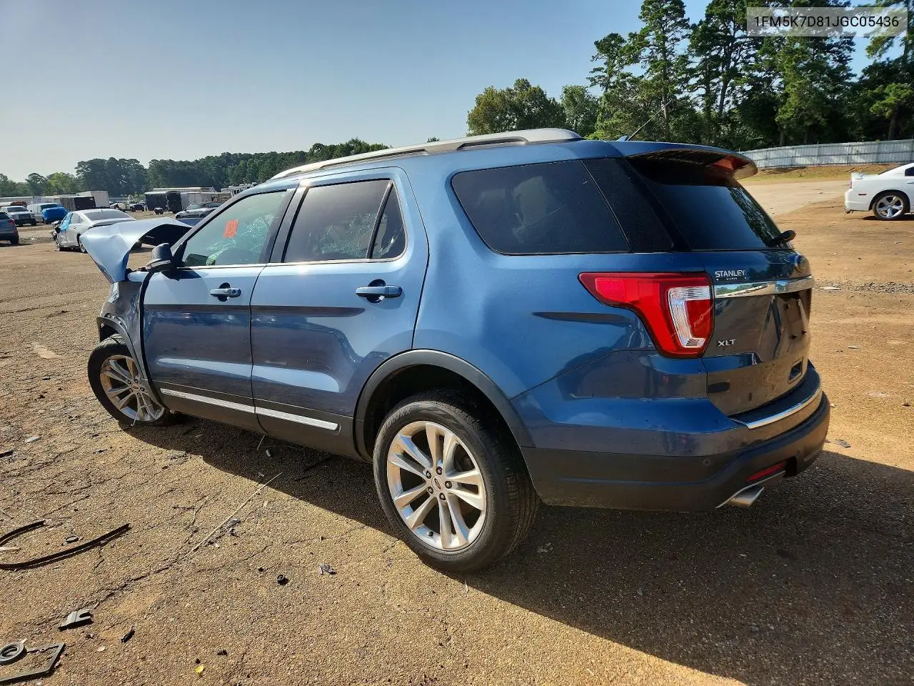 2018 Ford Explorer Xlt VIN: 1FM5K7D81JGC05436 Lot: 61842356