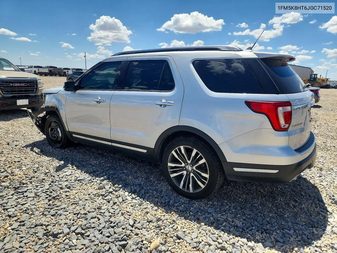 2018 Ford Explorer Platinum VIN: 1FM5K8HT6JGC71520 Lot: 61952926