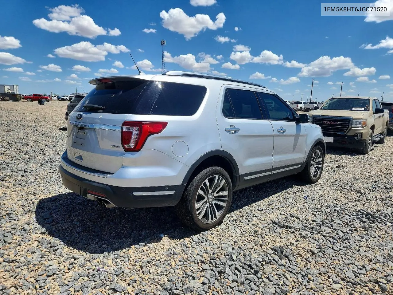 2018 Ford Explorer Platinum VIN: 1FM5K8HT6JGC71520 Lot: 61952926