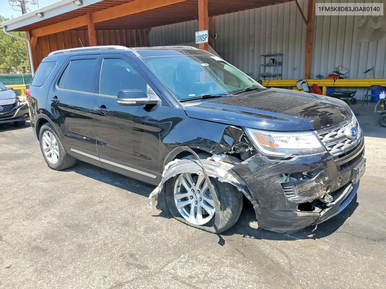 2018 Ford Explorer Xlt VIN: 1FM5K8D83JGA80140 Lot: 61980216
