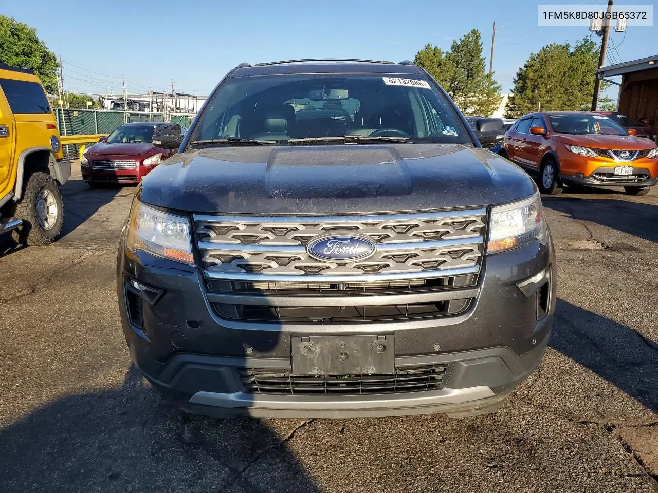 2018 Ford Explorer Xlt VIN: 1FM5K8D80JGB65372 Lot: 62132086