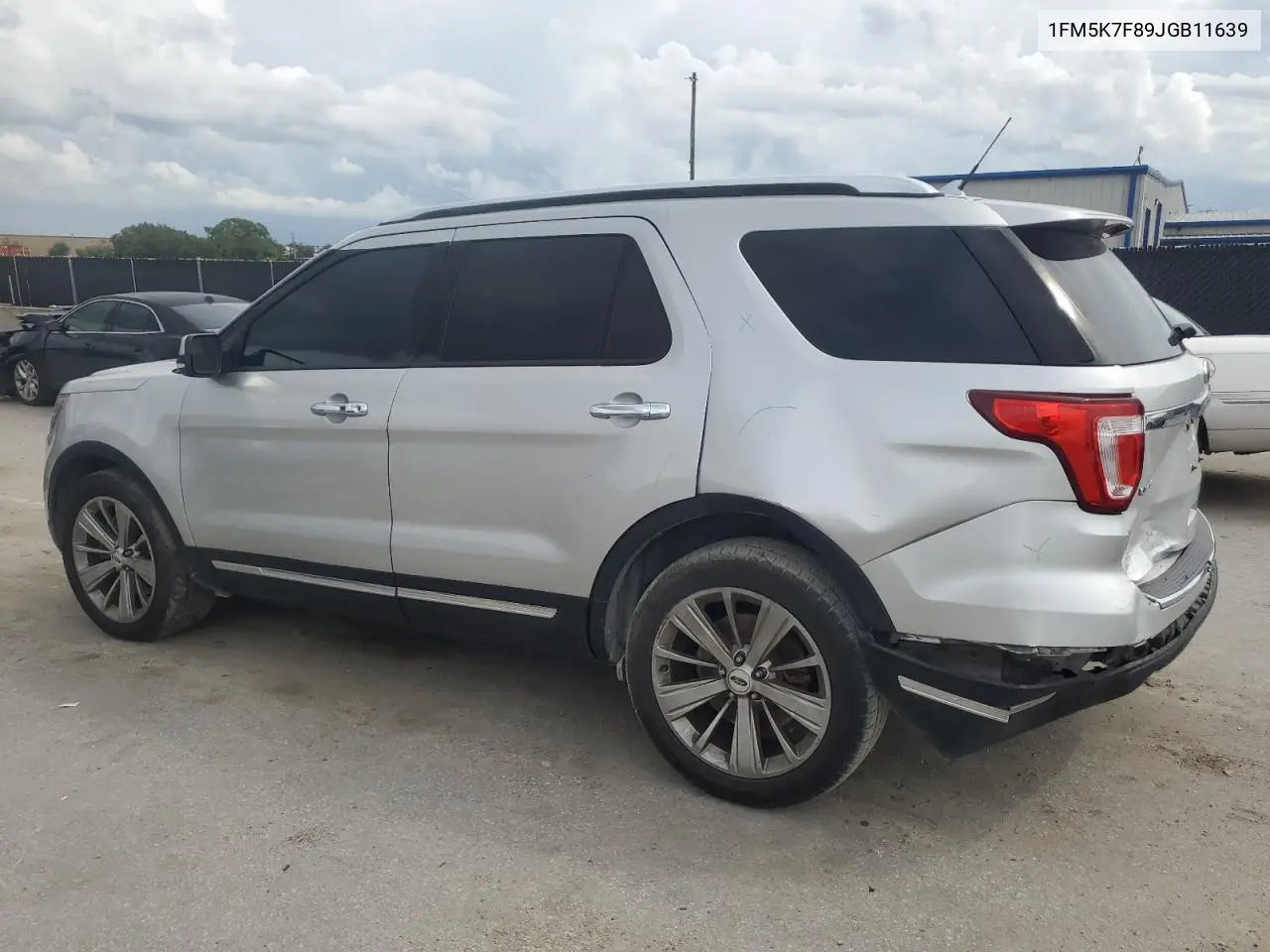 1FM5K7F89JGB11639 2018 Ford Explorer Limited