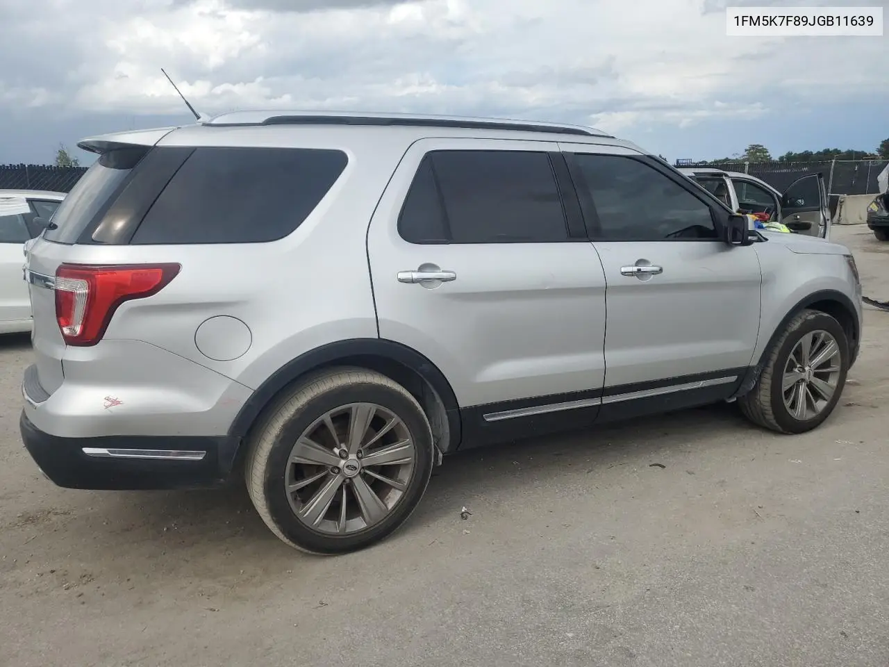 1FM5K7F89JGB11639 2018 Ford Explorer Limited