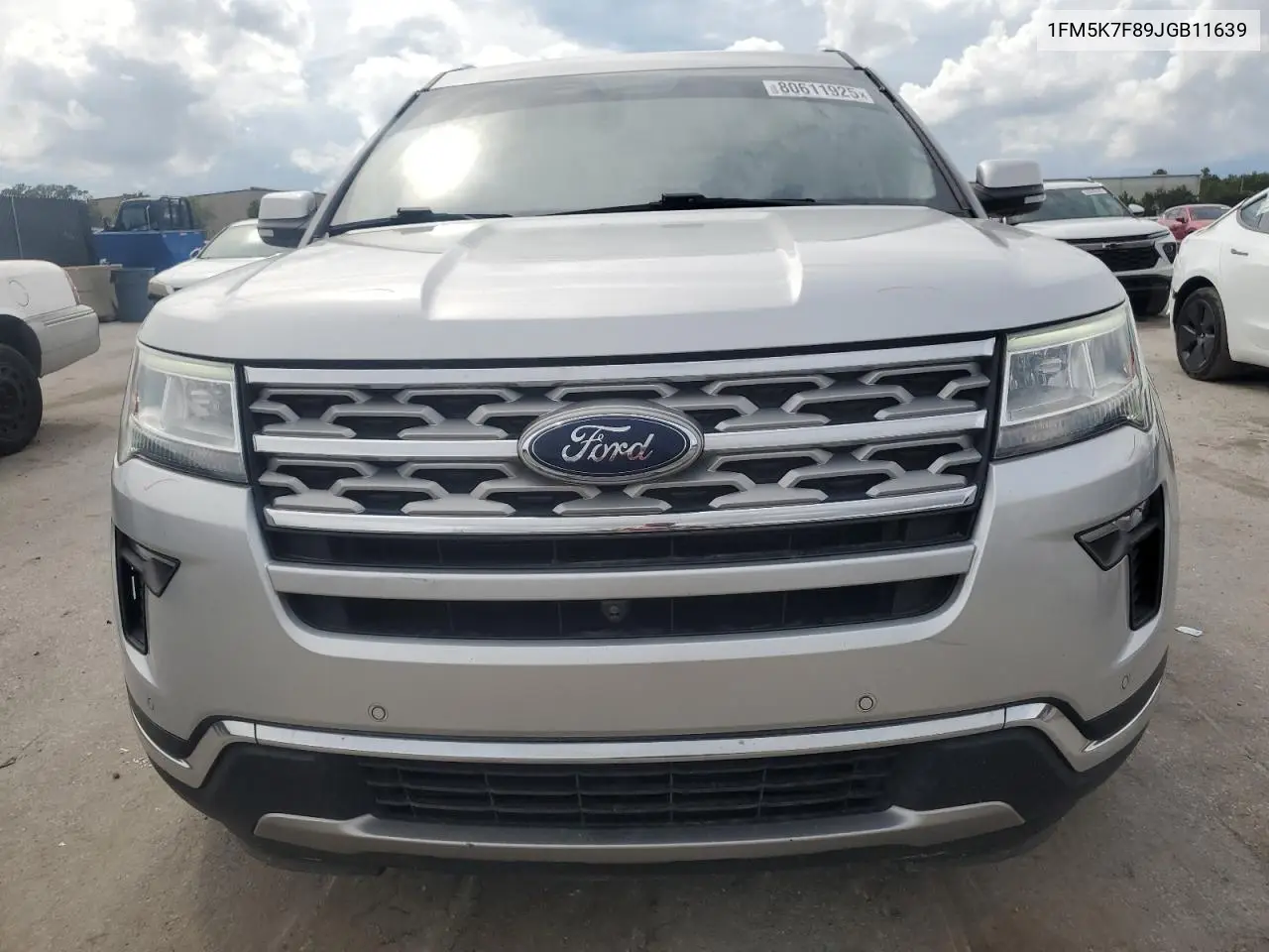 1FM5K7F89JGB11639 2018 Ford Explorer Limited