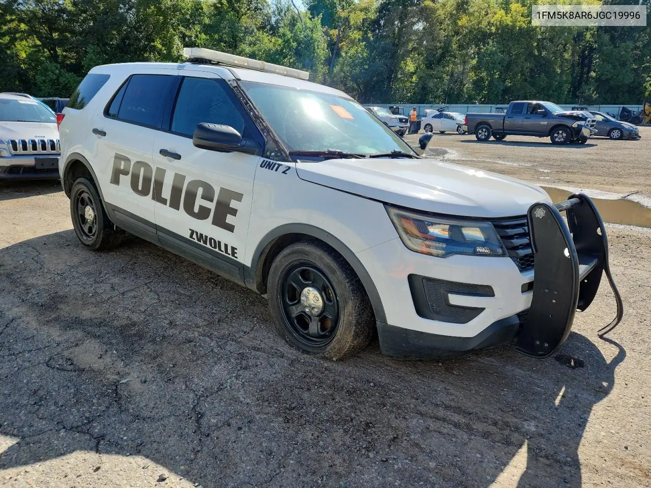 1FM5K8AR6JGC19996 2018 Ford Explorer Police Interceptor