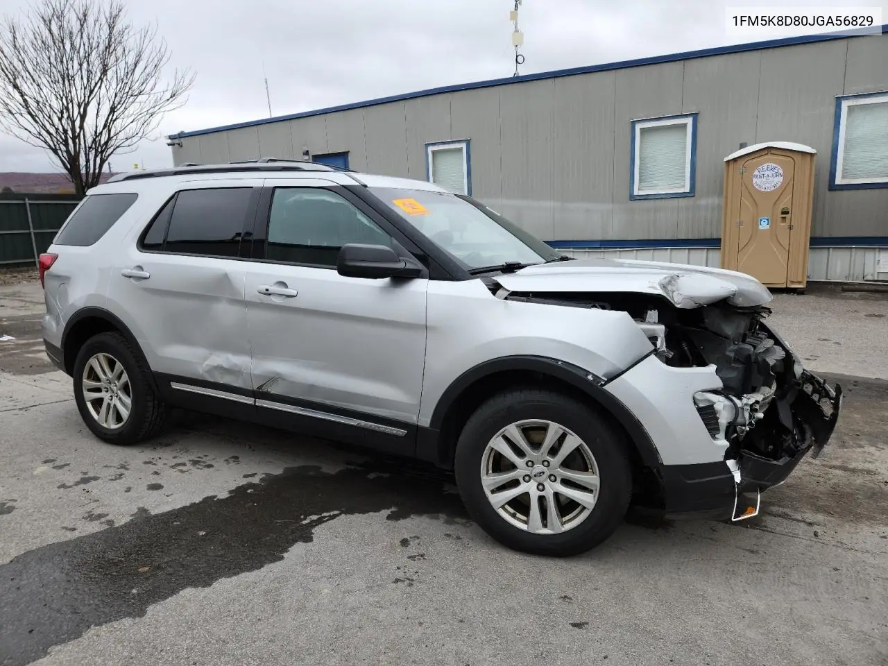 1FM5K8D80JGA56829 2018 Ford Explorer Xlt