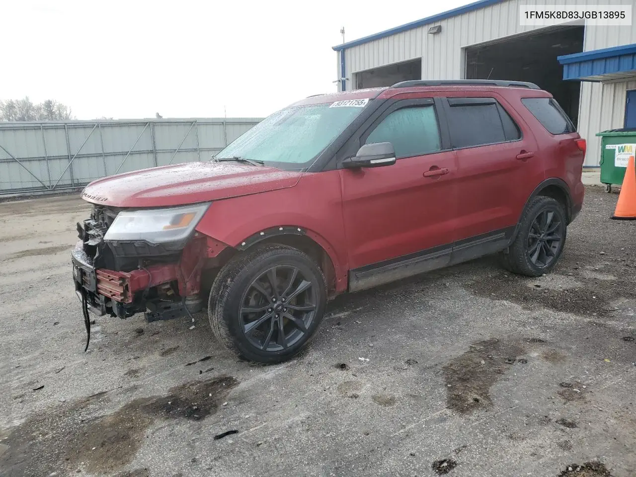 1FM5K8D83JGB13895 2018 Ford Explorer Xlt