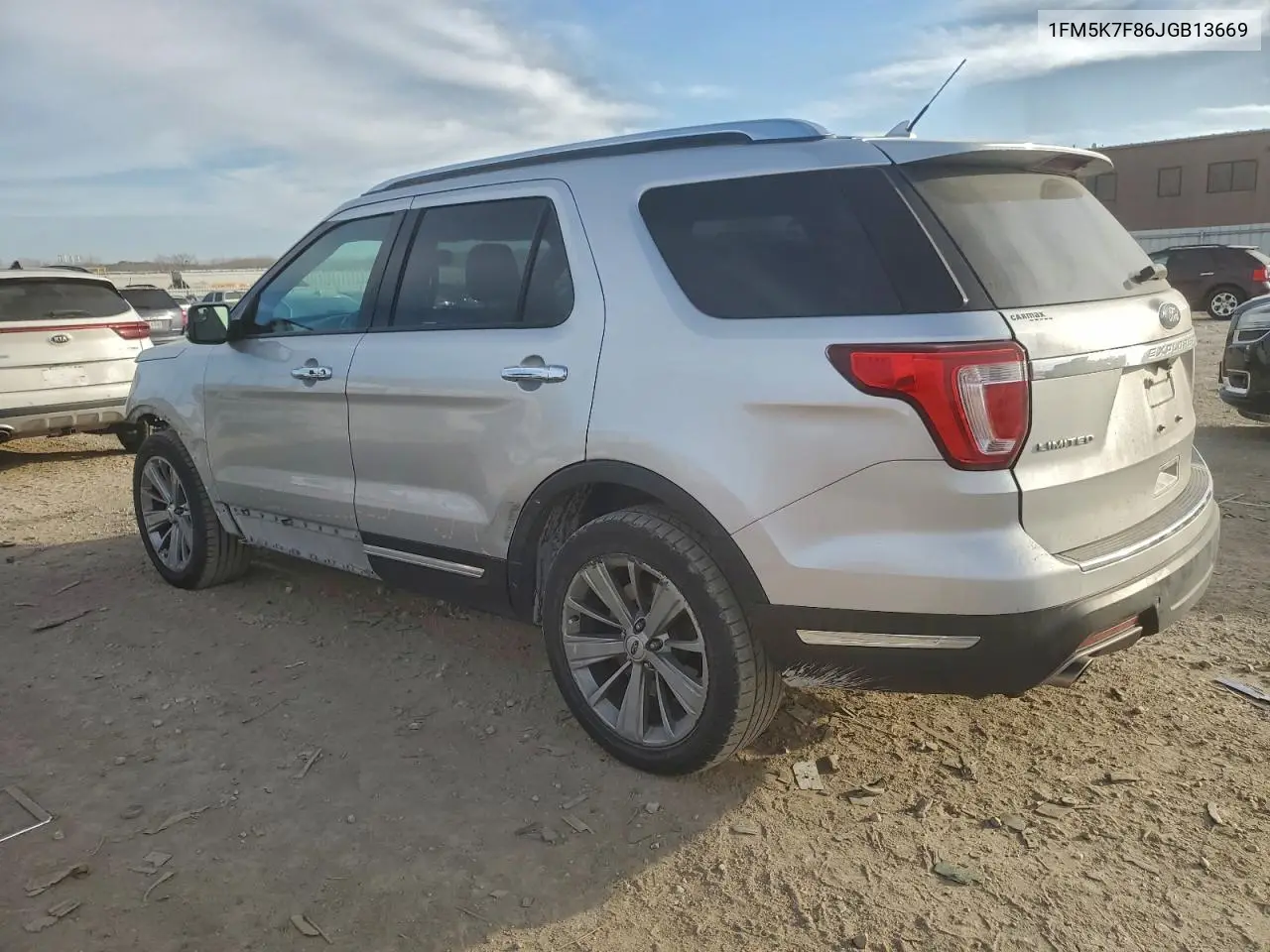 1FM5K7F86JGB13669 2018 Ford Explorer Limited
