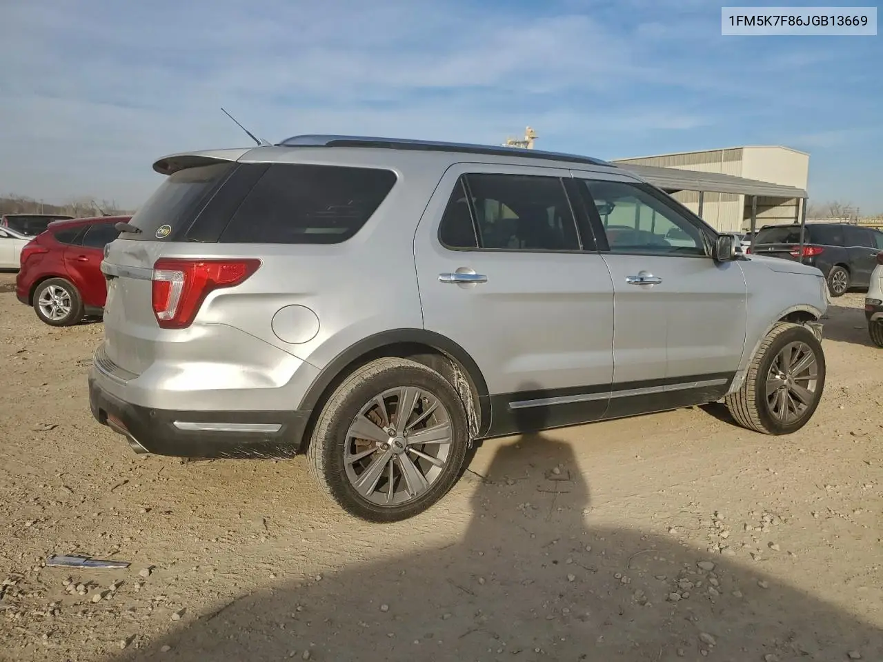 1FM5K7F86JGB13669 2018 Ford Explorer Limited
