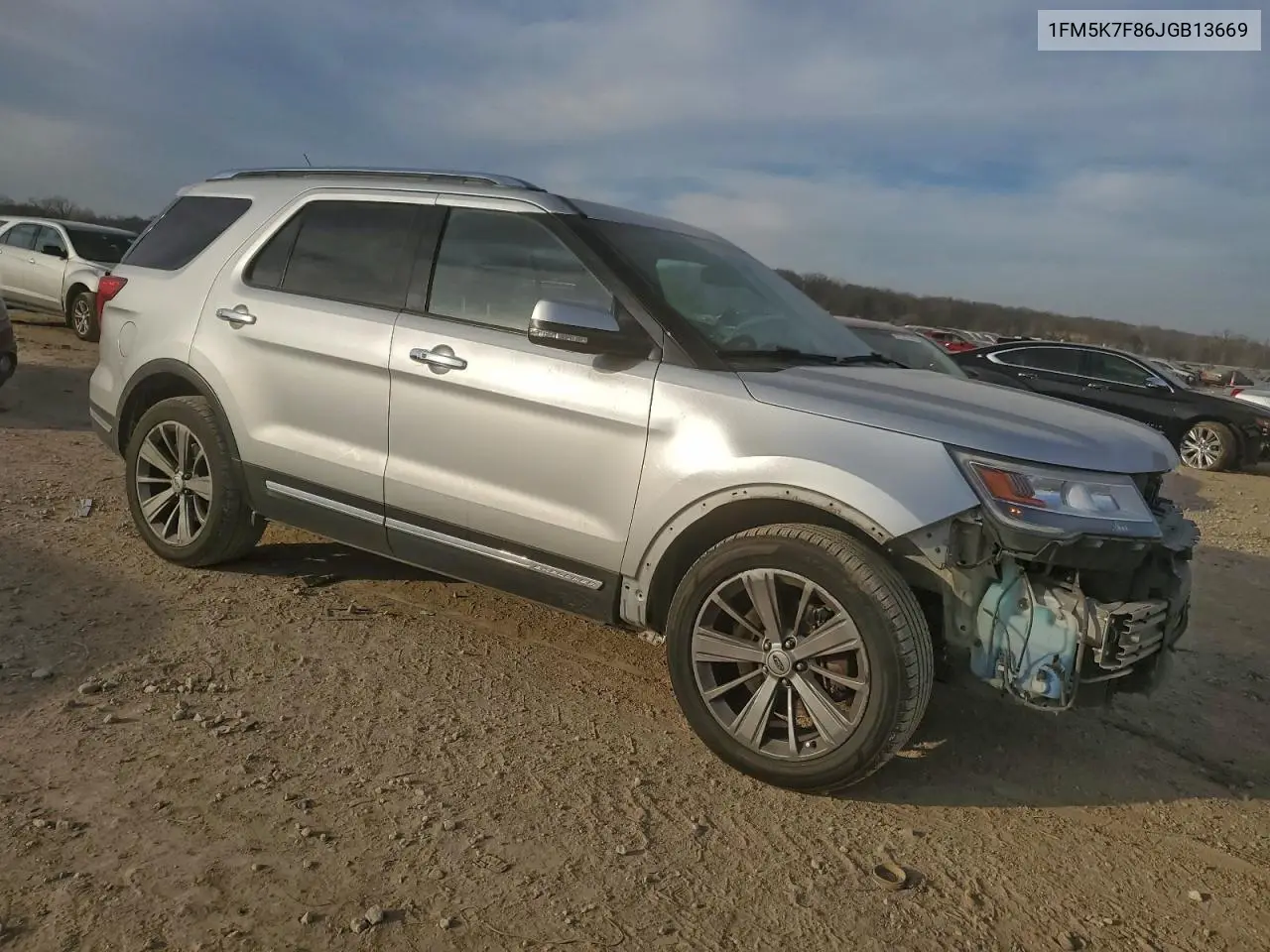 1FM5K7F86JGB13669 2018 Ford Explorer Limited