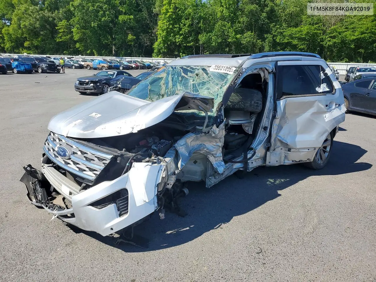 1FM5K8F84KGA92019 2019 Ford Explorer Limited