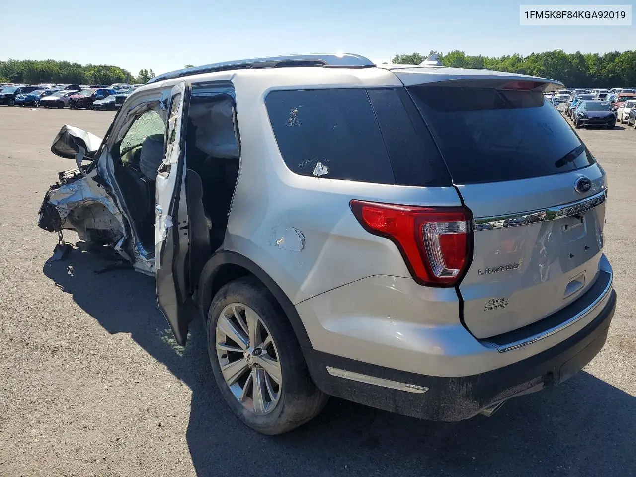1FM5K8F84KGA92019 2019 Ford Explorer Limited