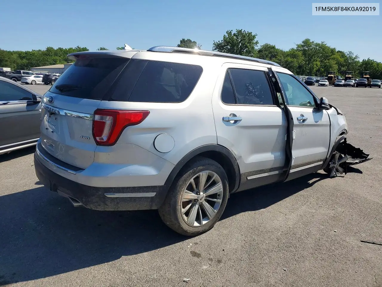 1FM5K8F84KGA92019 2019 Ford Explorer Limited