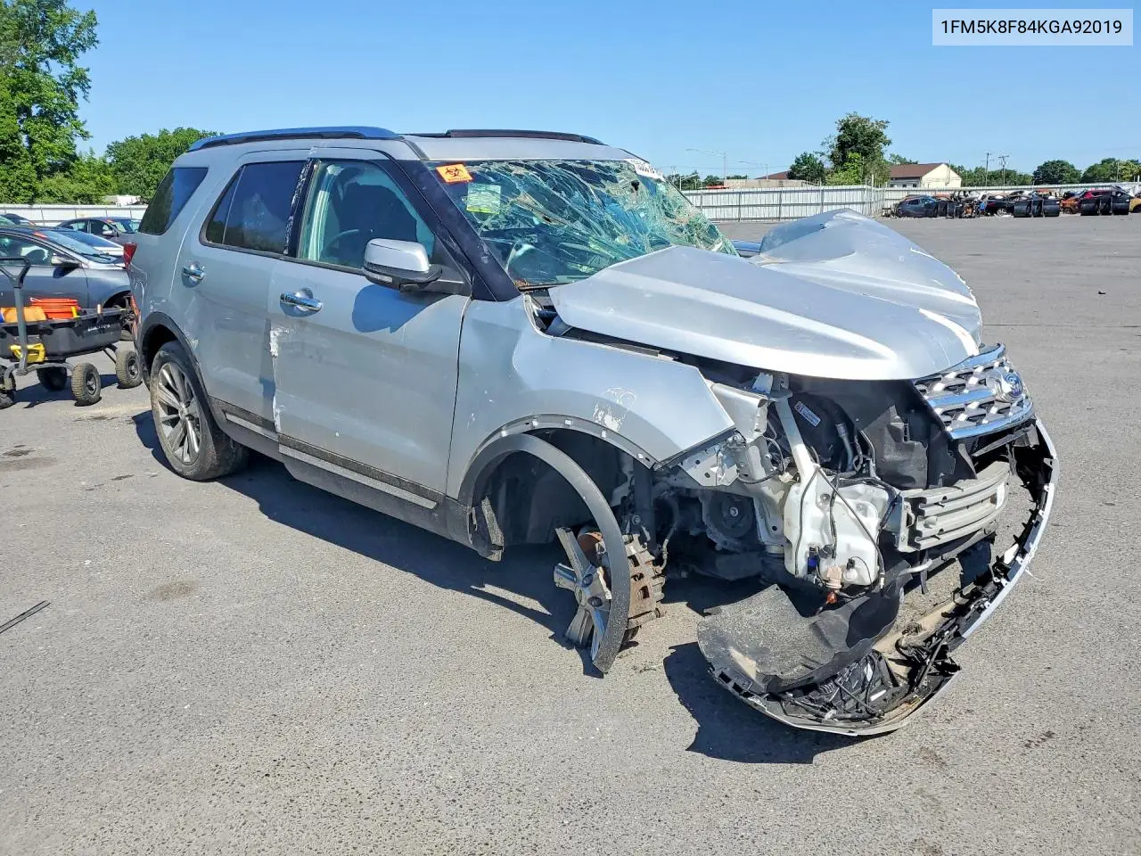 1FM5K8F84KGA92019 2019 Ford Explorer Limited