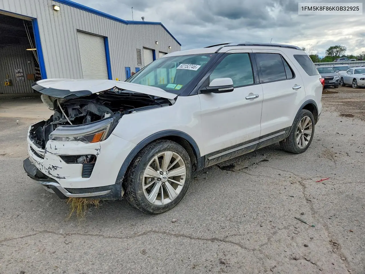 1FM5K8F86KGB32925 2019 Ford Explorer Limited
