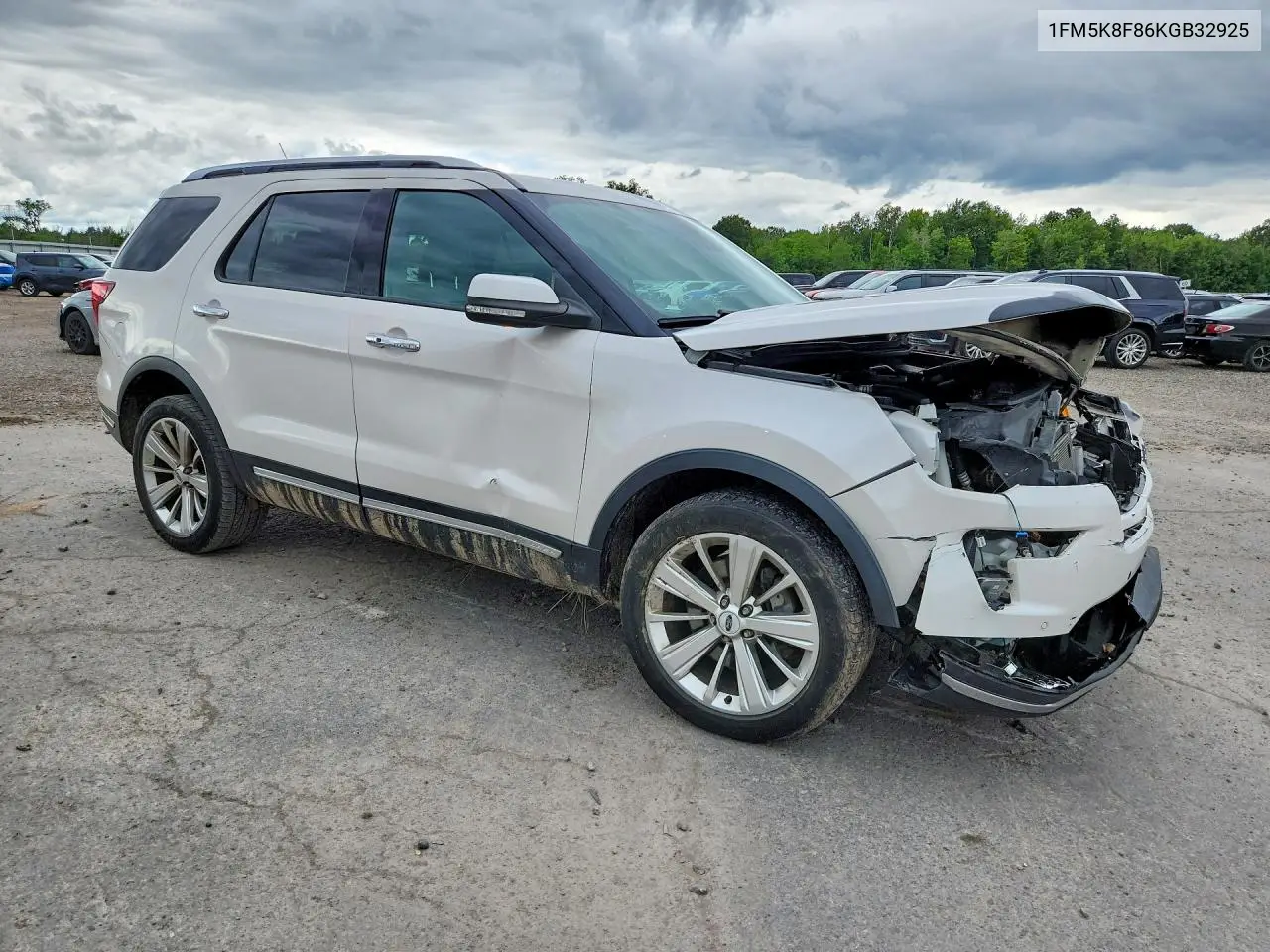 1FM5K8F86KGB32925 2019 Ford Explorer Limited