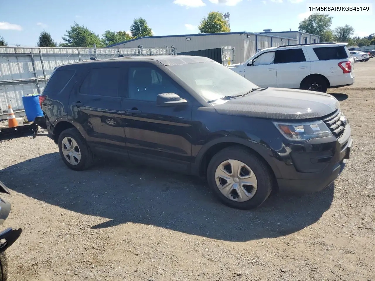 1FM5K8AR9KGB45149 2019 Ford Explorer Police Interceptor