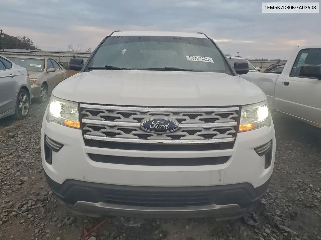 1FM5K7D80KGA03608 2019 Ford Explorer Xlt