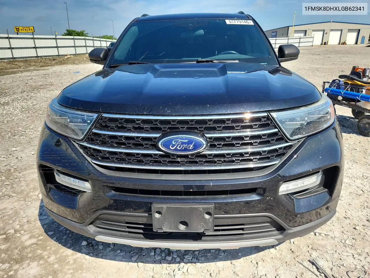 2020 Ford Explorer Xlt VIN: 1FMSK8DHXLGB62341 Lot: 57779146
