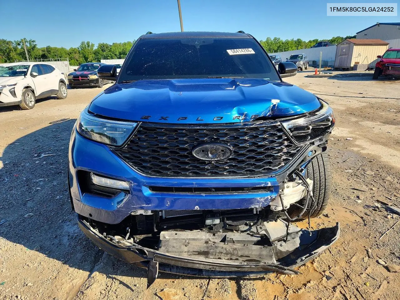 1FM5K8GC5LGA24252 2020 Ford Explorer St