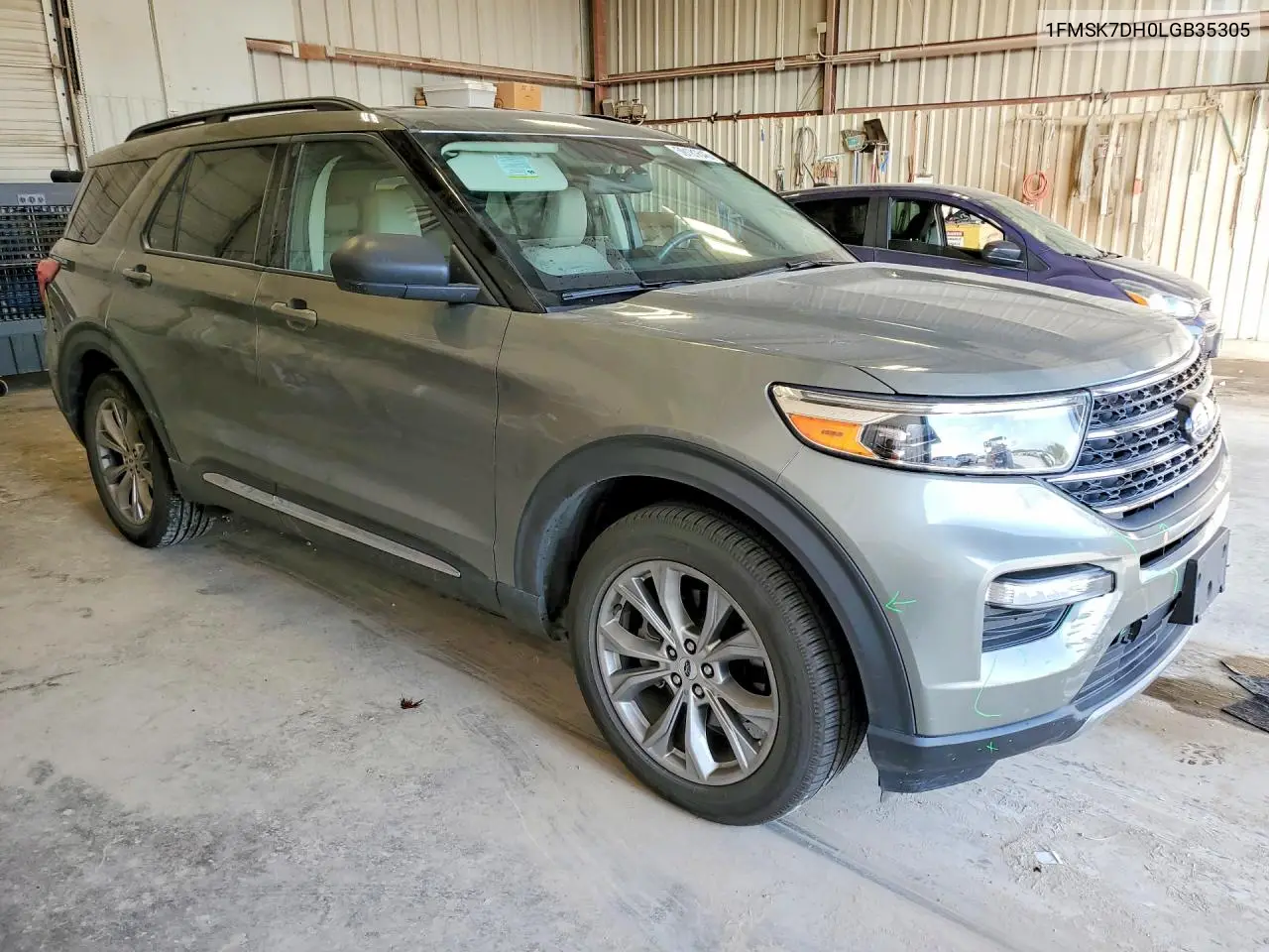 2020 Ford Explorer Xlt VIN: 1FMSK7DH0LGB35305 Lot: 59181646